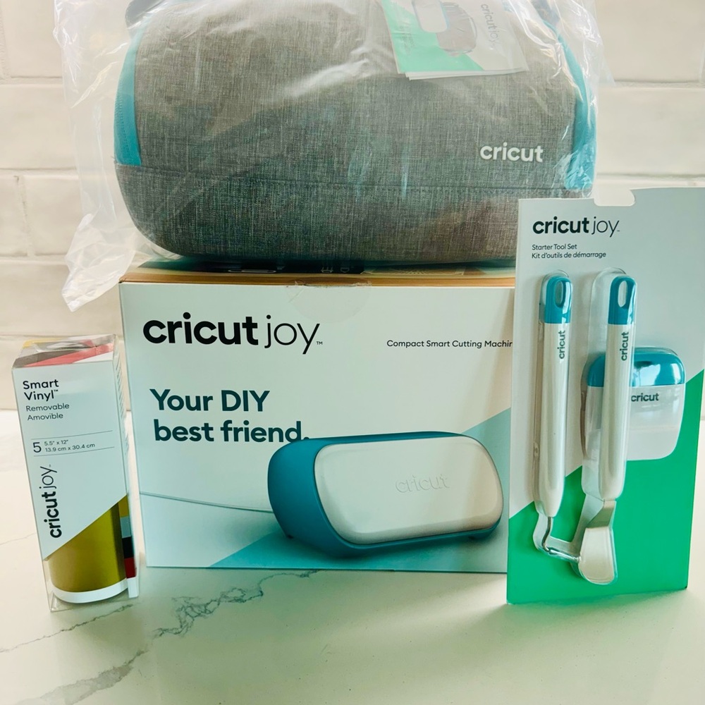 Cricut Joy with storage case and accessories